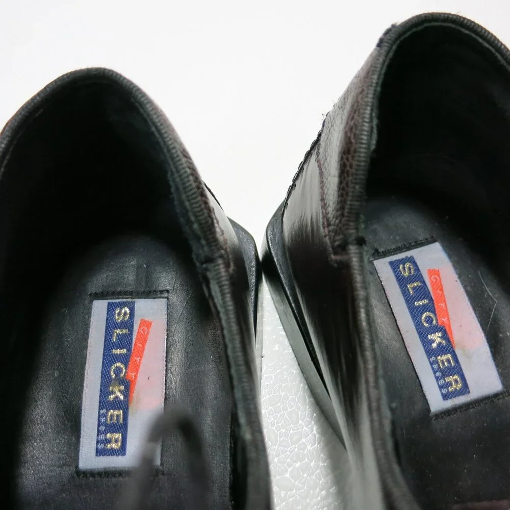 City Slicker Shoes Genuine Ostrich Dress Oxfords Men's Footwear Spain Sz 12 M